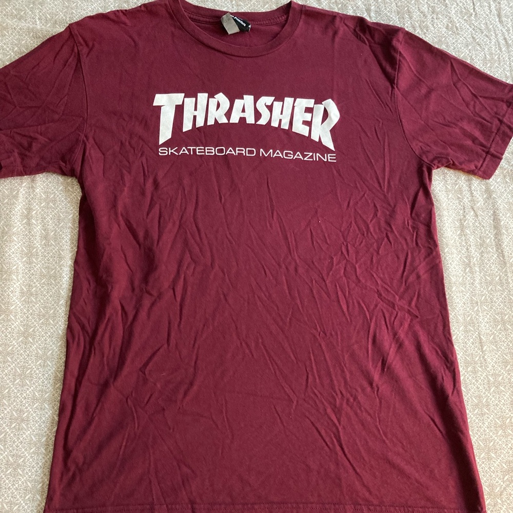 Thrasher tee, size M.